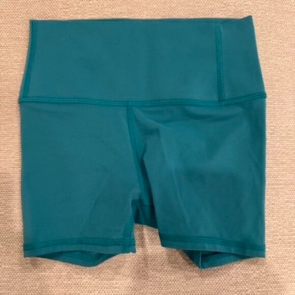 All in Motion Girls' Teal Active Shorts – Size S (6/6X) - Picture 1 of 2